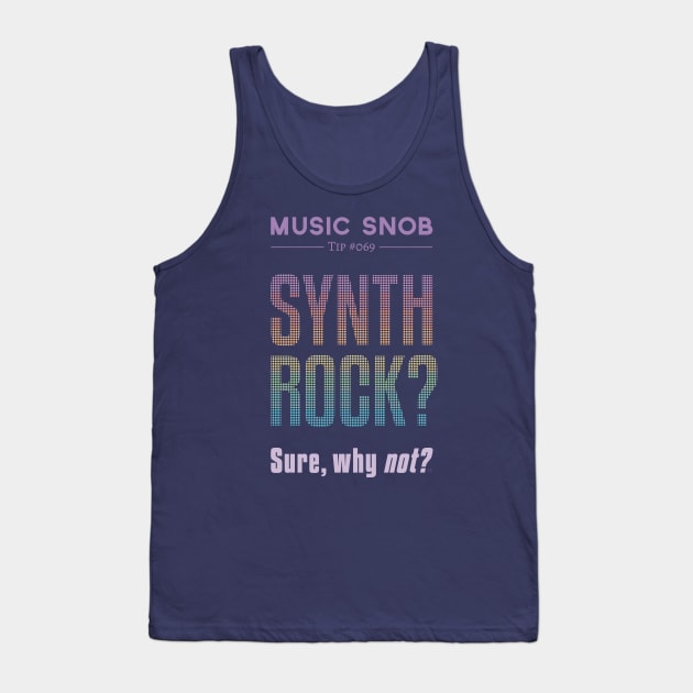 Synth Rock Tank Top by ElizabethOwens